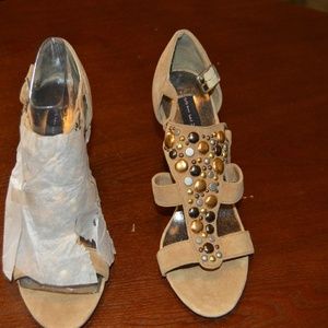 Steven by Steve Madden Bling heeled sandals